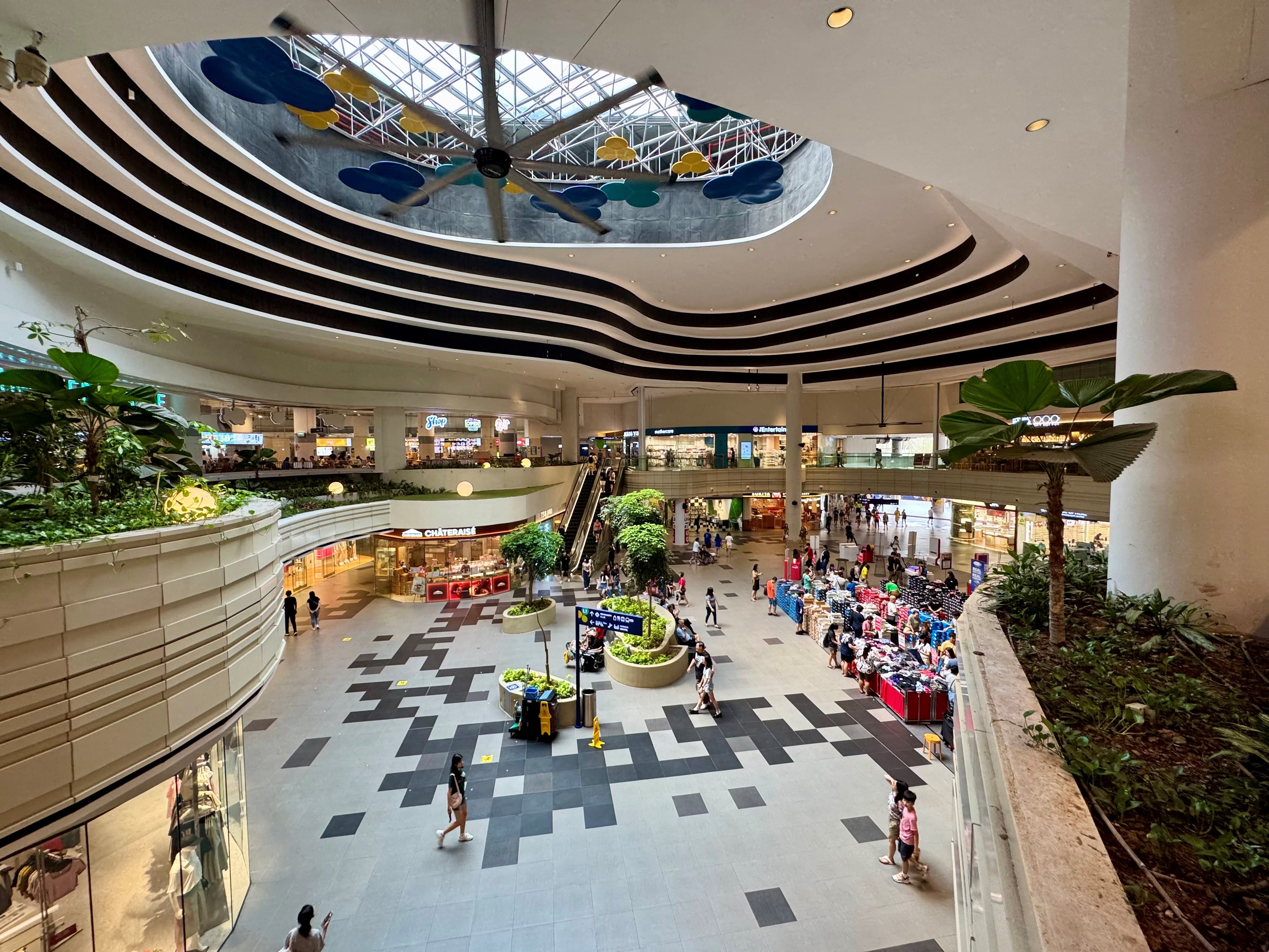 Photo of a mall atrium